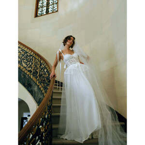 For Love & Lemons Valetta Gown 00 / Cream